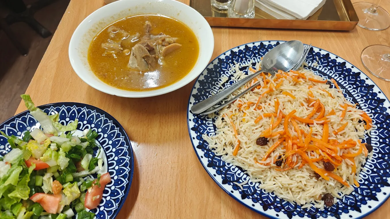 Afghan chicken soup at Kabul Fourteen halal restaurant in Winnipeg