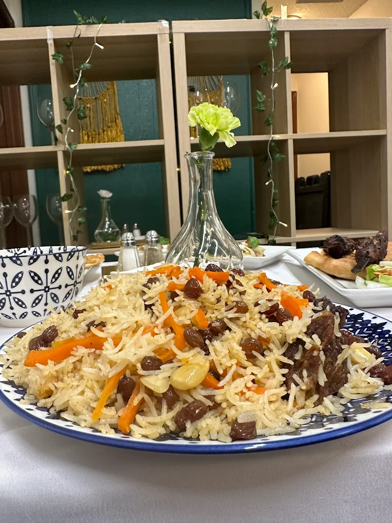 Homemade Afghan naan bread at Kabul Fourteen in downtown Winnipeg